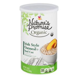 Nature's Promise Organic Oatmeal Irish Style Steel Cut