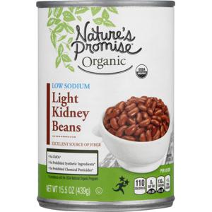 Nature's Promise Organic Kidney Beans Light Low Sodium