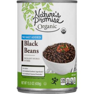 Nature's Promise Organic Black Beans No Salt Added