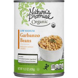 Nature's Promise Organic Garbanzo Beans Low Sodium