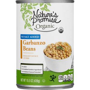 Nature's Promise Organic Garbanzo Beans No Salt Added