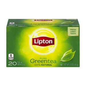 Lipton Pure Green Tea Bags 100% Natural