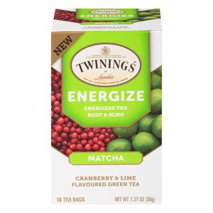 Twinings of London Energize Matcha Green Tea Bags