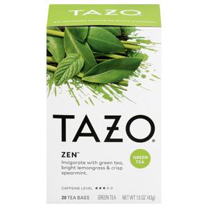 Tazo Zen Green Tea Bags All Natural