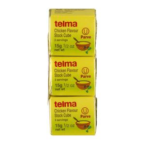 Telma Stock Cubes Chicken Kosher for Passover - 3 ct