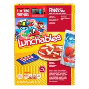 Lunchables Lunch Combinations Pizza with Pepperoni