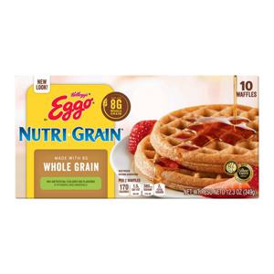 Kellogg's Eggo Waffles Nutri-Grain Whole Wheat - 10 ct