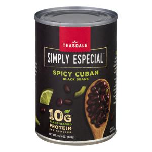 Teasdale Simply Especial Black Beans Spicy Cuban