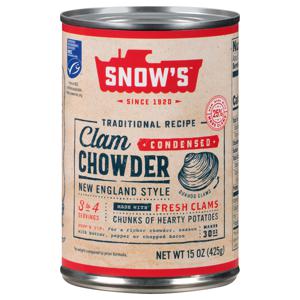 Snow's New England Clam Chowder Condensed Soup