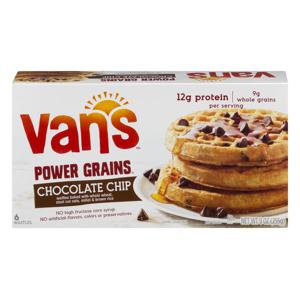 Van's Power Grains Waffles Chocolate Chip