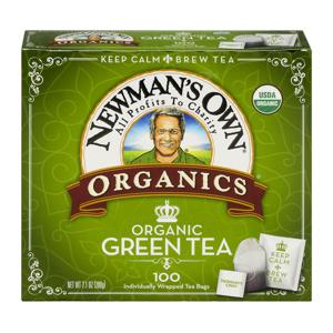 Newman's Own Organics Organic Tea Green