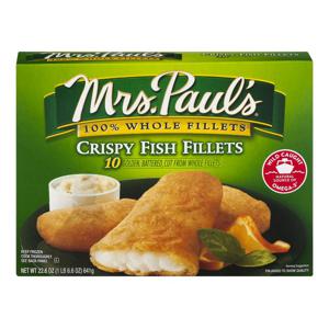 Mrs. Paul's Crispy Battered Fish Fillets - 10 ct Frozen