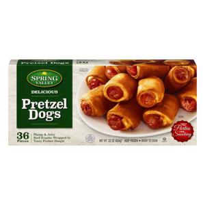 Spring Valley Pretzel Dogs - 36 ct