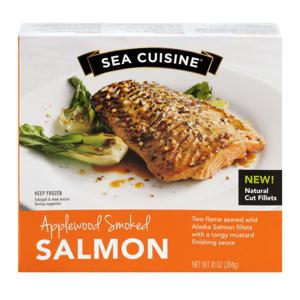 Sea Cuisine Salmon Fillets Applewood Smoked - 2 ct Frozen