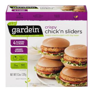 Gardein Crispy Chick'n Sliders Meat Free - 4 ct