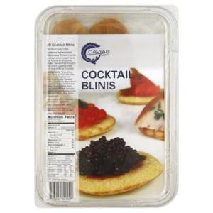 Caviar Russe Cocktail Blinis