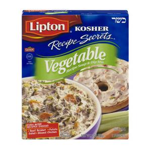 Lipton Recipe Secrets Kosher Soup & Dip Mix Vegetable - 2 ct