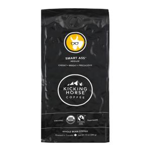 Kicking Horse Coffee Smart Ass Medium Roast Organic (Whole Bean)