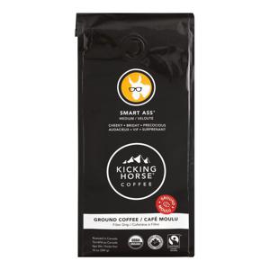 Kicking Horse Coffee Smart Ass Medium Roast Organic (Ground)