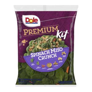 Review - Dole Premium Salad Kit Spinach Miso Crunch