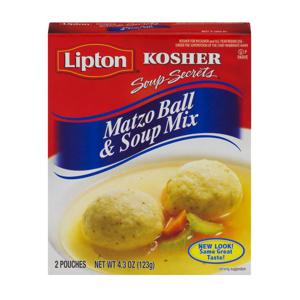 Lipton Soup Secrets Matzo Ball & Soup Mix Kosher - 2 ct