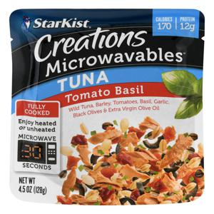 Starkist Creations Microwavables Tuna Tomato Basil