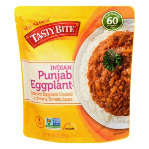 Tasty Bite 60 Seconds Punjab Eggplant Vegetarian All Natural