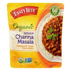 Tasty Bite 60 Seconds Channa Masala Vegetarian All Natural