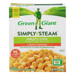 Green Giant Simply Steam Niblets Corn & Butter Sauce Lightly Sauced