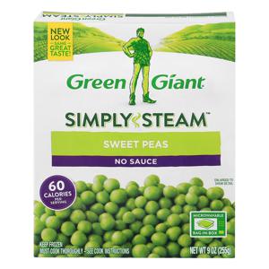 Green Giant Simply Steam Sweet Peas No Sauce