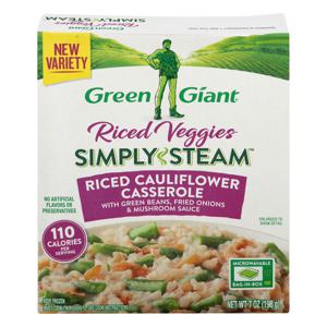 Green Giant Riced Veggies Simply Steam Riced Cauliflower Casserole