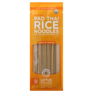 Lotus Foods Pad Thai Rice Noodles Brown