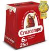 Cruzcampo Cerveza Botella (Pack 6x25cl)