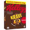 Kellogg's Cereales de Desayuno Krave Rellenos con Chocolate Negro 410g