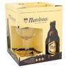 Maredsous Bière Belge d'Abbaye Bouteilles 3 x 330 ml + 1 Verre