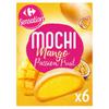 Carrefour Sensation Mochi Mango Passion Fruit 6 Pieces 210 g