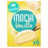 Carrefour Sensation Mochi Vanilla 6 Pieces 210 g