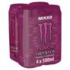Monster Energy Monster Drink Mixxd Punch Canette 4 x 500 ml