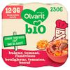 Olvarit Bio assiette boulghour, tomates, bœuf, pour les enfants dès 12 mois 230 g