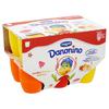 Danonino Fromage Frais Fraise, Banane & Abricot Mini Enfants 12 x 50 g