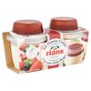 Rians La Panna Cotta et Son Coulis 5 Fruits Rouges 2 x 120 g