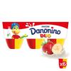 Danonino Fromage Frais Fraise & Banane Maxi pour les Enfants 6 x 100 g