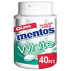 Mentos Chewing Gum White Green Mint Sugarfree 40 Dragees 60 g