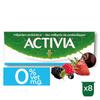 Activia Yaourt Fruits Rouges 0% avec Probiotiques 8 x 125 g