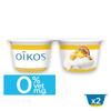 Oikos Yaourt à la Grecque Mangue Fruit de la Passion 0% 2 x 145 g