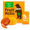 Bear BEAR Fruit Rolls Mangue, Snack au fruits, 5x2 rouleaux
