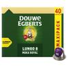 Douwe Egberts DOUWE EGBERTS Café Capsules Moka Royal Lungo Intensité 08 Nespresso® Compatible 40 pièces