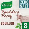 Knorr Sans Sel Cubes de bouillon Boeuf 8 x 9 g