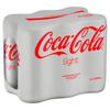 Coca-Cola light sleekcan 330ml x 6