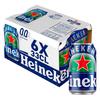 Heineken Bière blonde Pils Sans alcool Canette 6x33cl